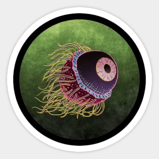 Jelly Eye (green) Sticker